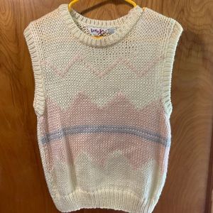 ‼️ Vintage Pastel Sweater Vest